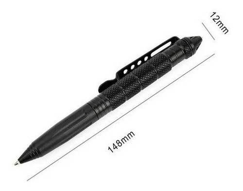 2x Lápiz Táctico Kubotan Defensa Personal Punta Metálica