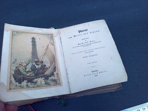 Mercurio Peruano: Libro Faros En El Mar De La Vida 1863 L206