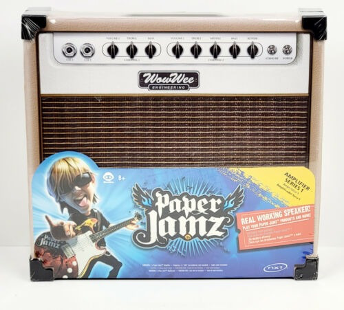 Paper Jamz Amplifier Series 1 Real Working Speaker New