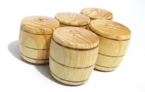 Comprar Saleros De Madera,artesanal,5x4cm,fiestas,eventos,25 Pzas