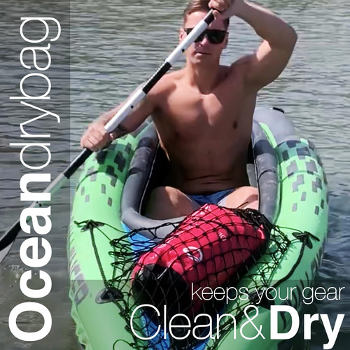 Ocean Dry Bag - Bolsa Impermeable De 20 Litros, Color Rosa A