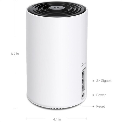 Tp-link Deco Wifi6e Mesh Para Todo El Hogar Axe5400, 3-pack