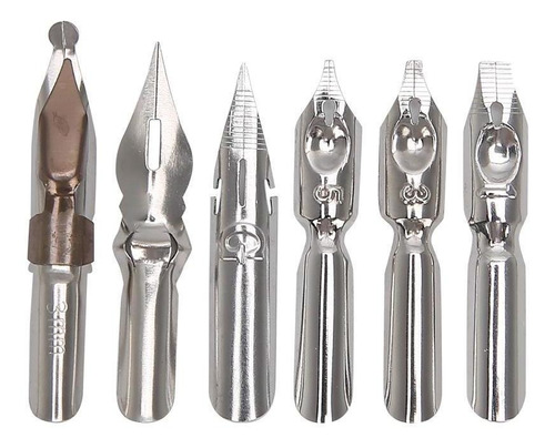 Kit De Pluma Y 6 Plumillas Para Caligrafía Inglesa
