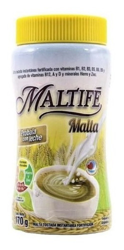 Malta Instantánea Maltifé X 170 Grs Rinde 34 Tazas