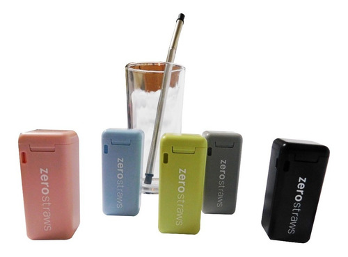Popote Portatil, Doblable Y Reusable, Marca Zerostraws