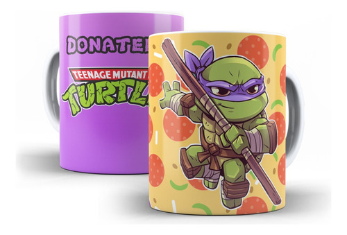 Taza Personalizada De Tortugas Ninja
