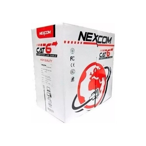 Bobina De Cable Utp Indoor Cat5 305 Mts Nexcom