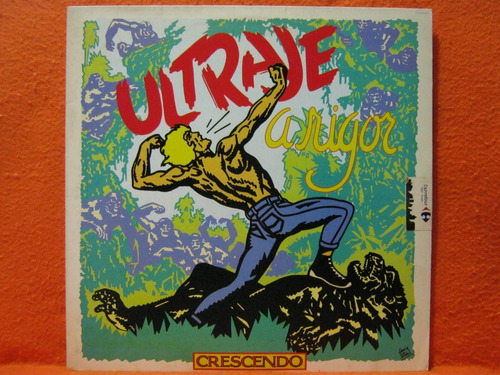 Ultraje A Rigor Crescendo - Lp Disco De Vinil Com Encarte