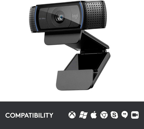 Imagen 4 de 6 de Webcam Logitech C920 Camara 15mp 1080p Fhd 30fps Microfono