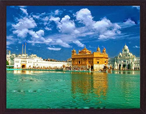 Un Templo De Oro Amritsar 1833, Un Viejo Y Memorable Imagen