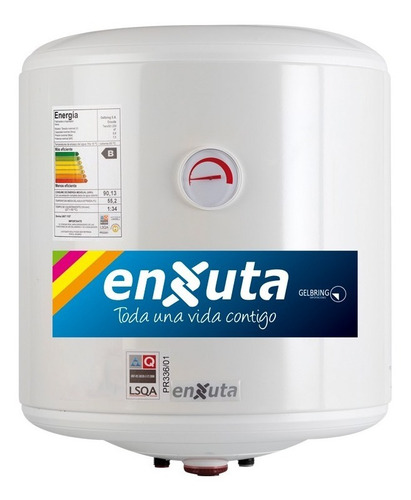 Imagen 2 de 2 de Termotanque eléctrico Enxuta TENX1130-1 blanco 30L 230V