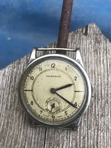 Reloj Mondiale Swiss Made 15 Jewels No Funciona