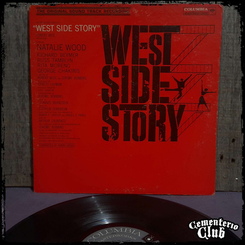 Leonard Bernstein West Side Story Soundtrack - Usa Vinilo Lp