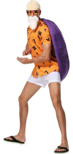 Disfraz Cosplay De Master Roshi De Dragon Ball Para Adultos
