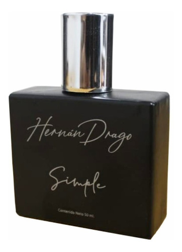 Imagen 1 de 6 de Perfume Simple Hernán Drago X50ml.