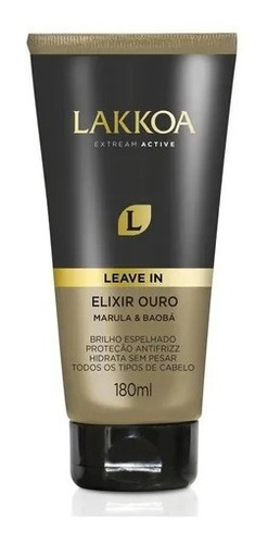 Finalizador Elixir Leave-in Hidratação Profunda Lakkoa 180ml