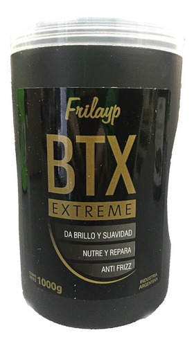 Imagen 3 de 4 de Mascara Baño De Crema Btx Extreme Frilayp Anti Frizz X 1000
