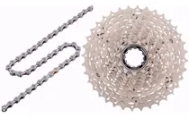 Comprar Cassete Shimano Deore Cs Hg50 10v 11-36t + Corrente Kmc 10v