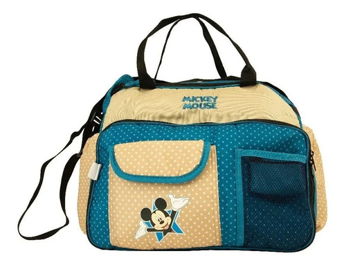 Bolso Maternal Disney  Mickey Con Cambiador Oferta !!!