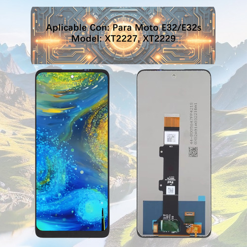 Pantalla Para Moto E32 / E32s Xt2227 Display