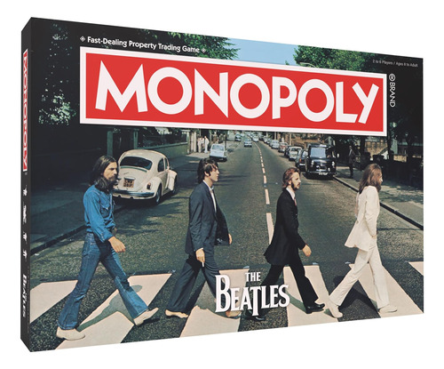 Juego De Mesa Monopoly Coleccion The Beatles 2-6 Jugadores