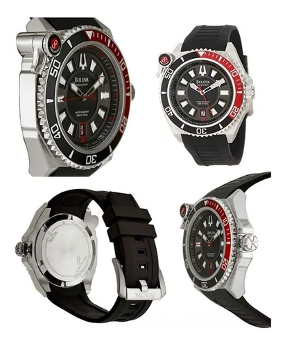 Relógio Bulova Masculino Precisionist Wb31569t *scuba Diver