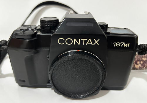 Camera Contax 167mt Analogica - Leia A Descrição Preto (Usado)