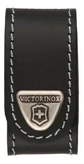 Victorinox Funda De Piel Para Navajas De 58 Mm Color Negro