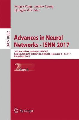 Libro Advances In Neural Networks - Isnn 2017 : 14th Inte...