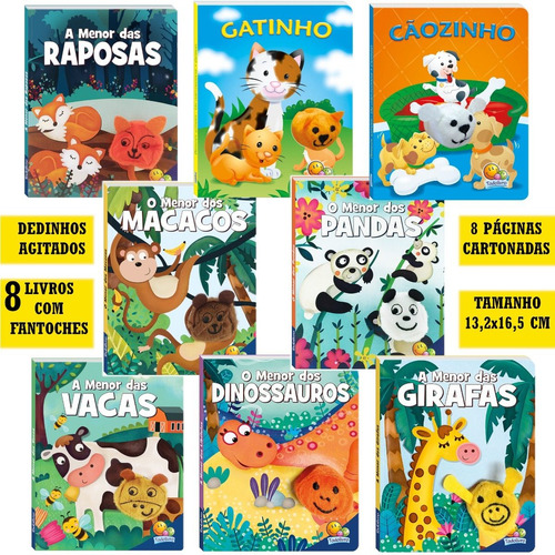Dedinhos Agitados - Um Livro-fantoche