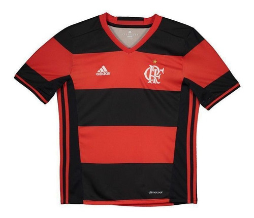 Camisa adidas Flamengo I 2016 Juvenil