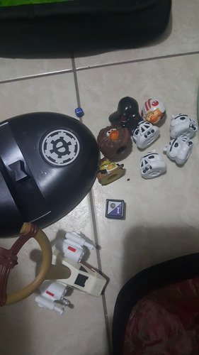 Colección Angry Birds Star Wars Death Star, Darth Vader, At (Usado)