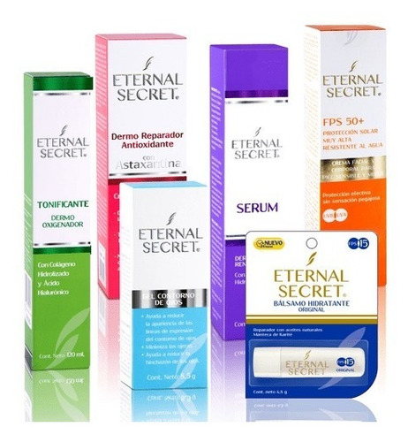 Kit Reparador Protege Renueva La Piel Eternal Secret