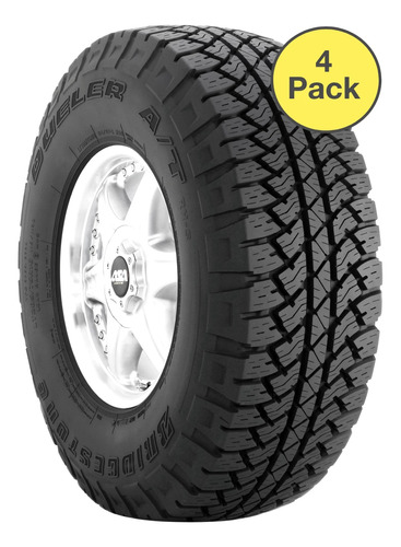 Paq 4 Llantas Bridgestone Dueler A/t Rh-s 265/65r18 112s Sl