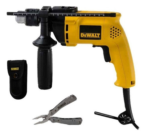 Taladro Percutor Dewalt 13mm 700w Tijera Dwe1655mt