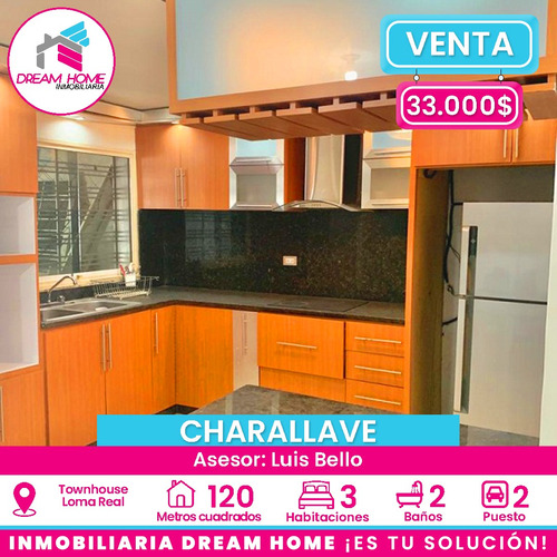 Town House En Venta Loma Real - Charallave