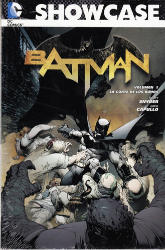 Comic Showcase Batman Saga Corte De Buhos Volumen Uno | Meses sin intereses
