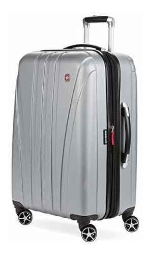 Maleta - Swissgear 7585 Hardside Spinner Luggage, Silver, Ch