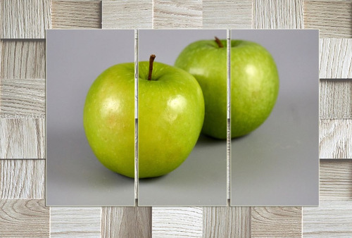 Cuadro 80x120cm Manzana Apple Fruta Alimento M1