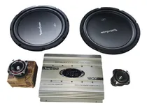 Comprar Juego De Sonido Para Carro Planta. Bajos Y Twister