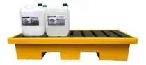 Comprar Batea Antiderrame De Plástico Para 8 Bidones Pallet 