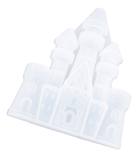 Forma De Castillo Molde De Silicona Fondant Molde Pastel