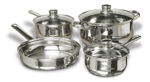 Juego De Utensilios De Cocina De Acero Inoxidable Concord Co