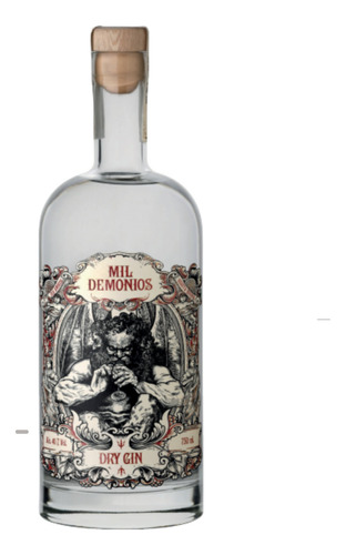 Gin Mil Demonios Dry Gin - Sin Reglas Wines