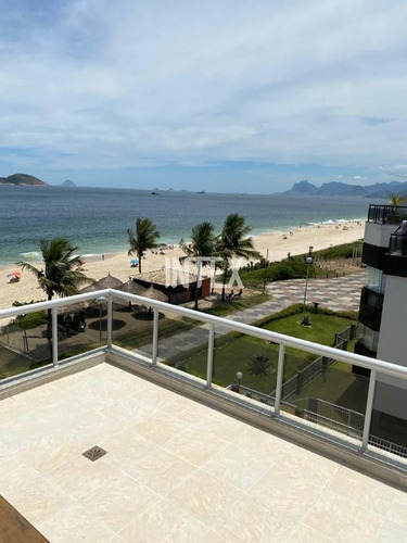 Imagem 6 de 30 de Cobertura Duplex, Espetacular Vista/mar Com 4 Quartos Para Venda Em Camboinhas-rj - Co00124 - 71063108