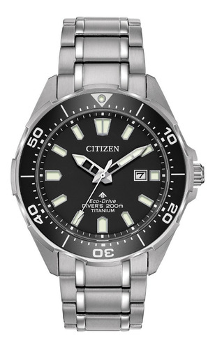 Imagen 1 de 6 de Citizen Titanium Promaster Diver Silver Bn0200-56e ¨dcmstore