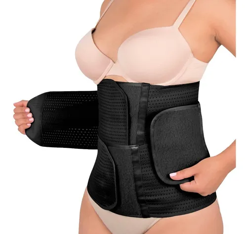 Motherfit Faja Postparto Tela Multilineal Fajas Postparto Alta Fajas Para  Mujer Para Postparto, Liposucción e Histerectomía Fajas Postparto Cesarea 