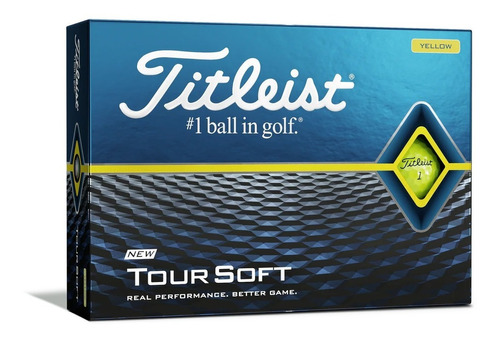 Imagen 1 de 4 de Pelotas Titleist Tour Soft Caja X 12 - 3 N Golf