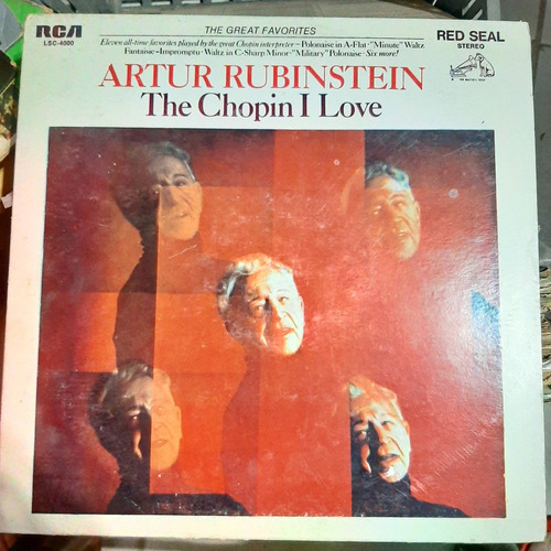 Vinilo Artur Rubinstein The Chopin I Love H Cl2