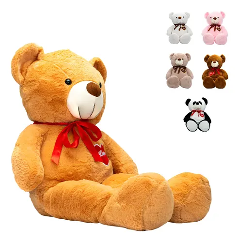 Oso De Peluche Teddy Grande Abrazable Corazón